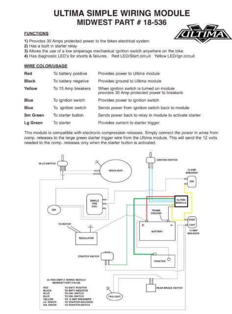 ultima ignition wiring diagram