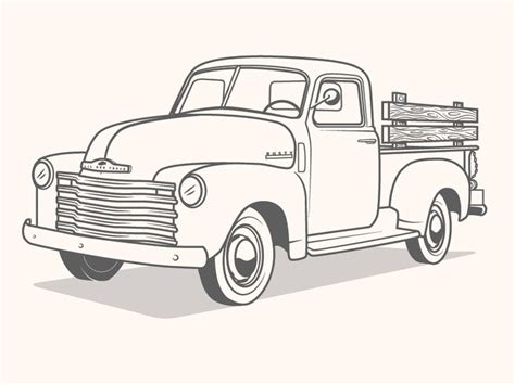 farm truck coloring pages  coloring page