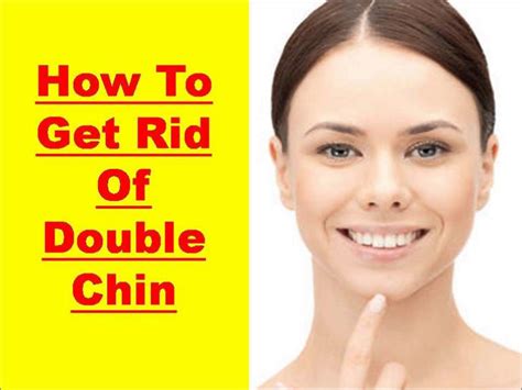 How To Get Rid Of A Double Chin Fast Youtube