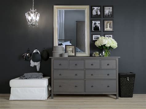ikea bedroom drawers grey   ikea malm dresser makeover hack bedside tables chest