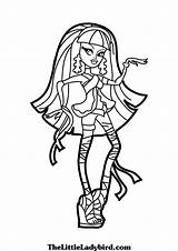 Monster High Coloring Pages Impossible Mission Gratuit Coloriage Template Getdrawings Drawing sketch template
