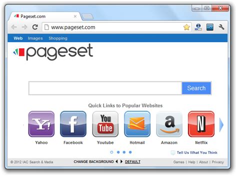 remove  pageset redirection virus pageset home page hijacker