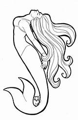 Meerjungfrau Ausmalbilder Mermaids Meerjungfrauen Sirenas Lineart Emma Clipartmag Malen Malvorlagenausmalbilderr Hadas Sirena 20tail sketch template