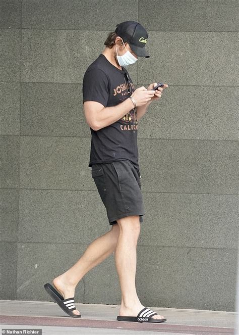 Sex Life Star Adam Demos Cuts A Casual Figure As He Enjoys A Stroll At