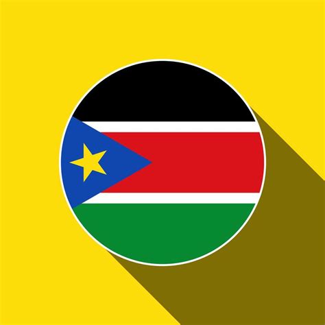 country south sudan south sudan flag vector illustration 10421286