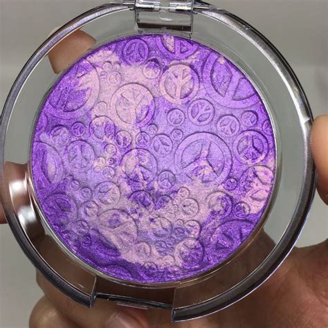 jumbo purple highlighter pressed eye face highlighter powder etsy