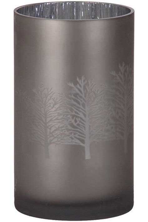 Coach House Trees Frosted Glass Candle Jar At Sue Parkinson