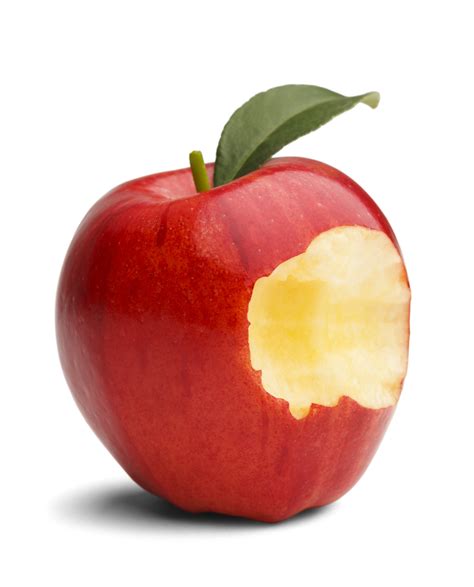 bitten red apple     desktop