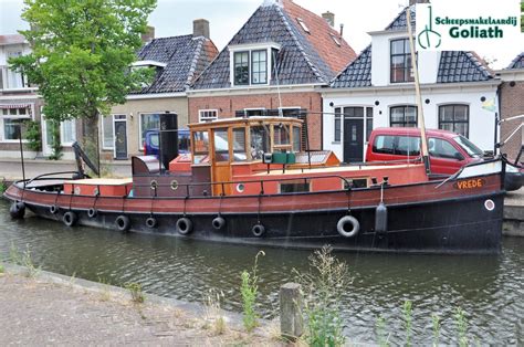 sleepboot  professionele motorboot staal  onder bod scheepsmakelaardij goliath