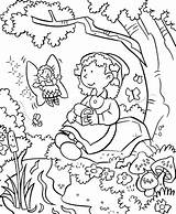 Garden Coloring Pages Fairy Flower Colouring Kids Para Children Little Printable Eden House Drawing Print Colorir Desenhos Getcolorings Tattoo Color sketch template