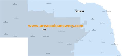 Nebraska Area Codes