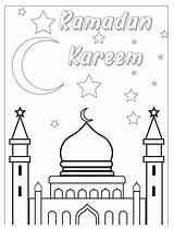 Raya Ramadan Hari Kareem Printables Selamat Mubarak sketch template