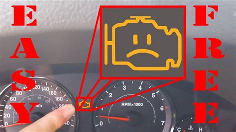 turn   check engine light  home quick  easy youtube