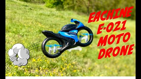eachine  flying motorcycle drone moto test outdoor indoor youtube