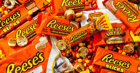 reeses candy  reeses peanut butter product ranked thrillist