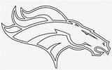 Broncos Coloring Vectorified Silhouette Brisbane Nicepng Clipartkey sketch template
