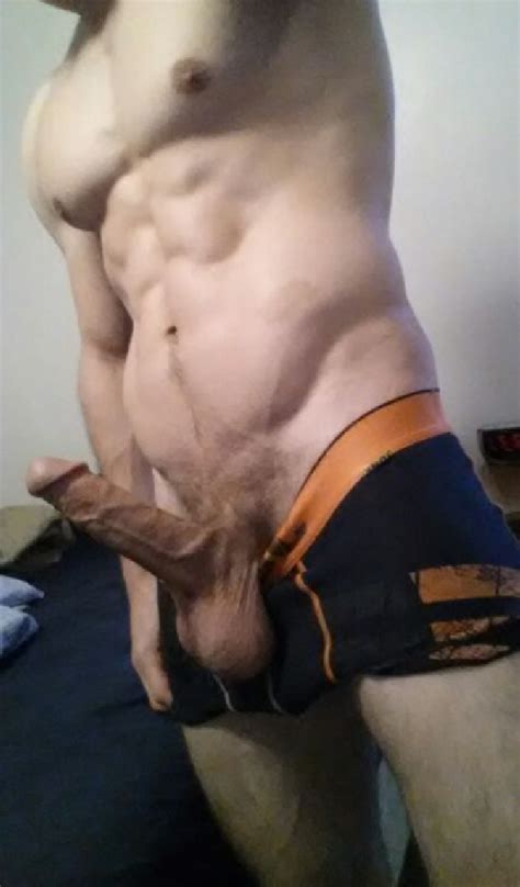 Muscle Man With Hardon And Big Balls Nude Gay Boners