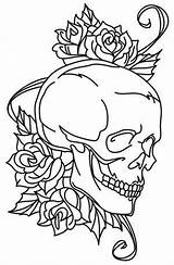 Patterns Wood Burning Skull Coloring Leather Pyrography Tooling Skulls Stencils Embroidery Carving Pages Designs Drawing Pattern Templates Urban Threads Graveyard sketch template