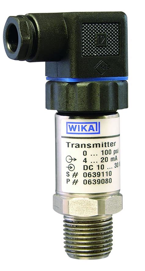 wika  general purpose pressure transmitter  ma  wire