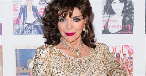 dame joan collins throws effortless shade at linda gray over hollyoaks role huffpost uk
