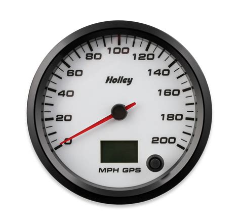 holley   holley analog style speedometer