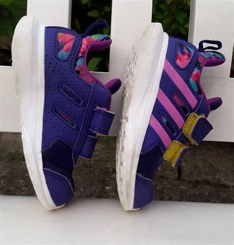 adidas hyperfast  cf eco ortholite purple trainers kids size  uk eu  ebay purple
