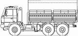 Tatra 6x6 Blueprints T815 2007 Heavy Truck sketch template