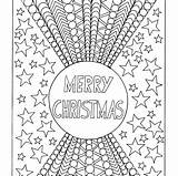 Merry Christmas Coloring Pdf Pages Adult Instant Digital Etsy Color sketch template