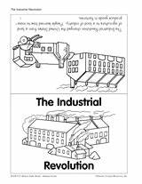 Industrial Revolution Pages Printable Coloring Book Grade Little Agriculture Industry Template Land Students Teachervision sketch template