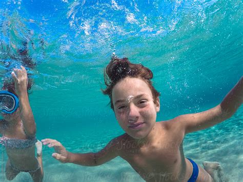 Having Fun Underwater By Dejan Ristovski