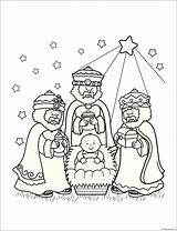 Wise Men Three Drawing Paintingvalley Coloring Pages sketch template