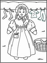 Coloring Pages Doll American Girl Printable Dolls Popular Library Clipart Coloringhome Cartoon sketch template