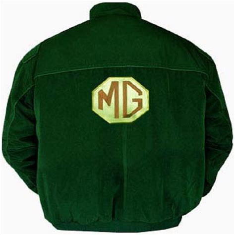 race car jackets mg racing jacket green