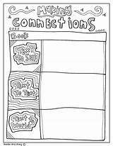 Organizers Connections Classroomdoodles sketch template