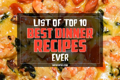 list  top   dinner recipes