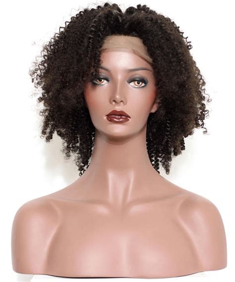 Cara 360 Lace Frontal Wig Afro Kinky Curly Brazilian Lace Front Wigs
