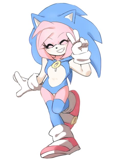 amy rose anime art pinterest amy rose sonic the hedgehog and