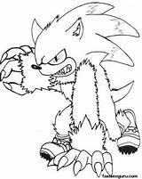 Werehog Werewolf Fastseoguru Coloringhome Unleashed Páginas Boom sketch template