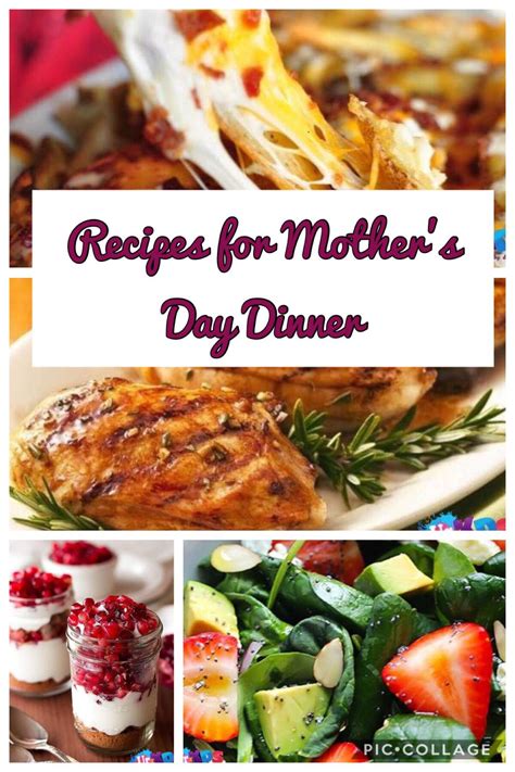 recipes  mothers day dinner mothers day dinner mothers day meals