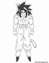 Goku Saiyan Gogeta Vegeta Ssj4 Bardock Dbz Dragonball Desenhar Sangoku Pintar Ausmalbild Thejagielskifamily Coloringhome sketch template