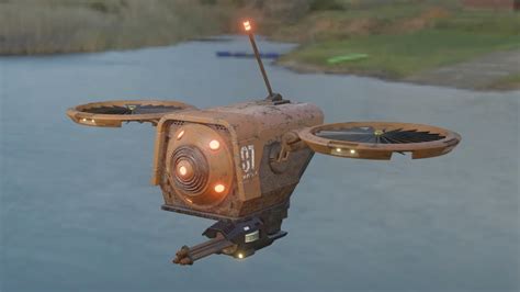 sci fi  rust drone modeling  blender  youtube
