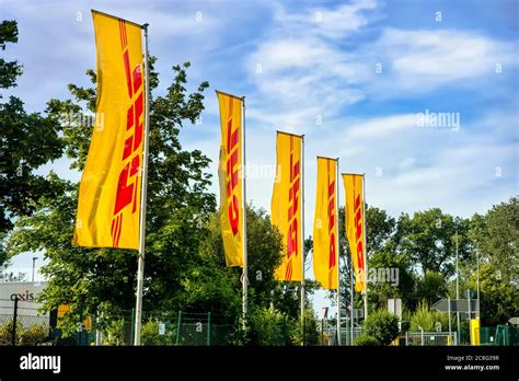 dhl logo  res stock photography  images alamy