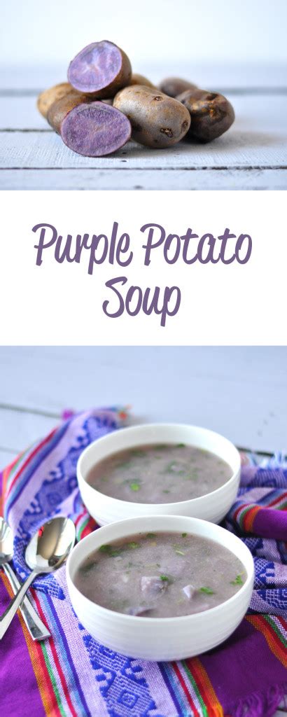Purple Potato Soup Thyme And Love