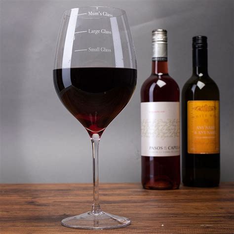 Engraved Giant Wine Glass Giant Measures Uk
