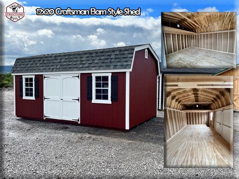 craftsman barn shed  tailor built structures