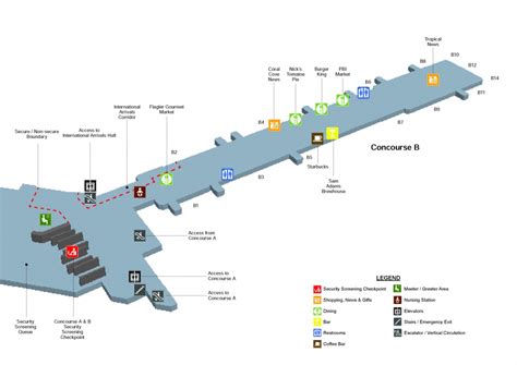 florida airports map  printable maps