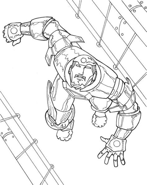 iron man coloring pages  kids