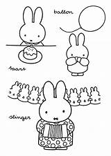 Miffy Coloring Pages Nijntje Picgifs Kleurplaat Sheets Coloringpages1001 Party ミッフィー 塗り絵 イラスト Printable Jarig Cartoon Baby Choose Board sketch template