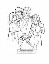 Coloring Jesus Lds Pages Lesson Children Para Colorear Church Clipart Primary Christ Nursery Father Hug Bible Lessons Color Sunday School sketch template