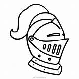 Armor Helmet Knight Medieval Helm Armour Icon Royal Template Coloring Pages Iconfinder Icons sketch template